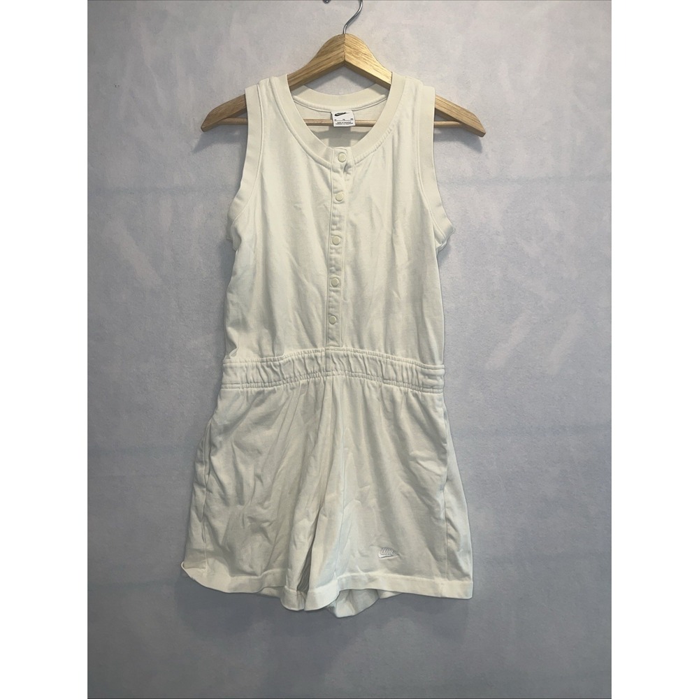 Nike Sportswear Big Kids' (Girls') Romper Cream Size XL